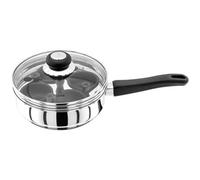 Judge Vista Egg Poacher 20Cm / 4 Cup With Glass Lid - Silver