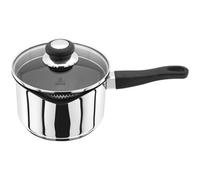 Judge Vista Non-Stick Draining Saucepan With Pouring Lip 18Cm / 2.1L - Silver