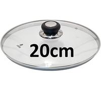Judge Vista Spare Saucepan Lid, Universal Size Replacement Glass Lid for any 20cm Pan, Oven Safe, Dishwasher Safe 25 Year Guarantee
