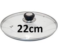 Judge Vista Spare Saucepan Lid, Replacement Glass Lid for most 22cm Pans, Oven Safe, Dishwasher Safe