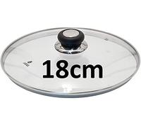 Judge Vista Spare Saucepan Lid, Universal Size Replacement Glass Lid for any 18cm Pan, Oven Safe, Dishwasher Safe 25 Year Guarantee