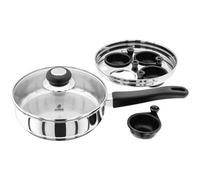 Judge Vista Stainless Steel 4-Cup Egg Poacher 20Cm - Silver