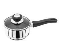 Judge Vista Stainless Steel Non-Stick Sauce Pan With Lid 14Cm / 900Ml - Silver