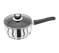 Judge Vista Stainless Steel Non-Stick Sauce Pan With Lid 20Cm / 2.1L - Silver
