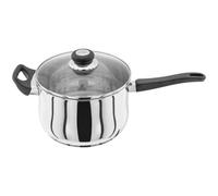 Judge Vista Stainless Steel Saucepan With Lid 22Cm / 4L - Silver