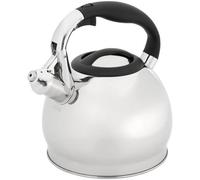 Judge Whistling Kettle 2.2L With Heat Resistant Handle - Silver