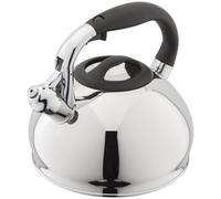 Judge Whistling Kettle 3L With Heat Resistant Handle - Silver