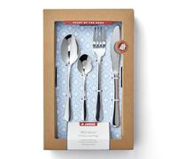 Judge Windsor 24 Piece 18/0 Stainless Steel Cutlery Set for 6 People, Knife, Fork, Spoon and Teaspoon, 25 Year Guarantee