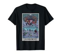 Judgement Tarot Card Halloween Witch Necromancy Pastel Goth T-Shirt