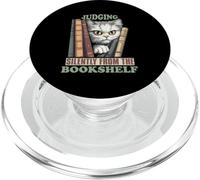 JUDGING SILENTLY FROM THE BOOKSHELF PopSockets PopGrip for MagSafe