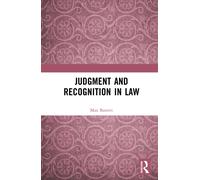 Judgment and Recognition in Law