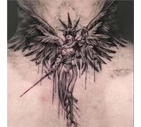 Judgment Angel Realistic Tattoo Arm Thigh Neck Herbal Temporary Tattoos Sticker For Men And Women Waterproof Long-lasting Fake Tattoo(ZD624)