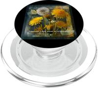 Judgment Makes Weeds of Wildflowers Quote dandelions garden PopSockets PopGrip for MagSafe