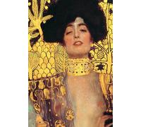 Judith and the Head of Holofernes - Gustav Klimt - Notebook: 120 Lined Pages 6" x 9" Journal Diary Notepad