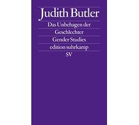 Judith Butler Kathrina Menke Das Unbehagen der Geschlechter (Paperback)