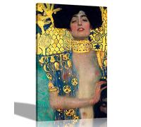 Judith I By Gustav Klimt Canvas Prints Wall Decor Oil Painting reproduction Home Office Wallart Pictures 50 x 76cm (20 x 30 inches)