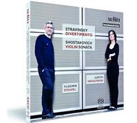 Judith Ingolfsson; Vladimir Stoupel - Stravinsky: Divertimento / Shostakovich: Violin Sonata