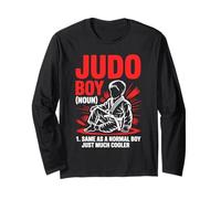 Judo Boy Noun Same As A Normal Boy Just Much Cooler Long Sleeve T-Shirt