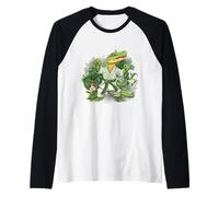 Judo Crocodile Nature Kickboxing Taekwondo Martial Arts Raglan Baseball Tee