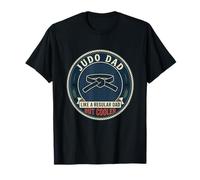 Judo Dad Grappling Martial Artist Fighter Father's Day T-Shirt