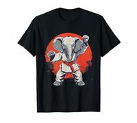 Judo Elephant Nature Kickboxing Taekwondo Martial Arts T-Shirt