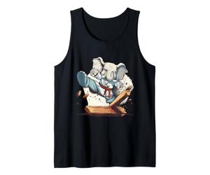 Judo Elephant Nature Kickboxing Taekwondo Martial Arts Tank Top