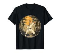 Judo Giraffe Nature Kickboxing Taekwondo Martial Arts T-Shirt