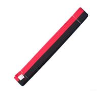 Judo Grading Belt 280cm Wrinkle Resistant Polyester Mix(Red-black)