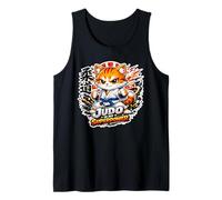 Judo is My Superpower Grappling and Judoka Cat Tank Top