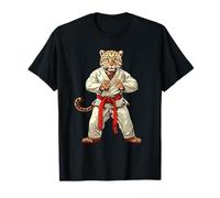 Judo Leopard Nature Kickboxing Taekwondo Martial Arts T-Shirt