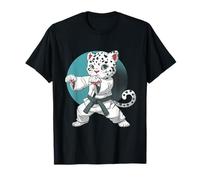 Judo Leopard Nature Kickboxing Taekwondo Martial Arts T-Shirt