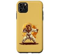 Judo Lion Artwork Martial Arts Jiu-Jitsu Karate Lion Kung Fu Case for iPhone 11 Pro Max