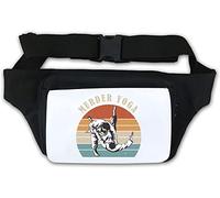 Judo Murder Yoga Retro Art Waist Bag Fanny Pack White