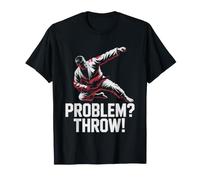 Judo Practitioner Who Solves Disagreements Throw Mat Problem T-Shirt