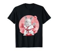 Judo Rhino Nature Kickboxing Taekwondo Martial Arts T-Shirt