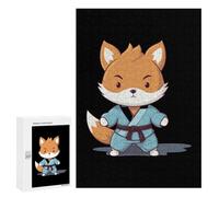 Judo Sports Fox Jigsaw Puzzles for Adults 300 PCS Wooden Puzzles Unique Puzzle Gifts
