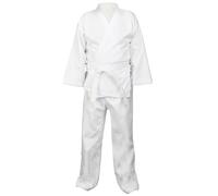 Judo Suits Adult Karate Uniform Suit Taekwondo Kick Boxing Martial Art Training Clothes 55% cotton For Training(180cm XXL)
