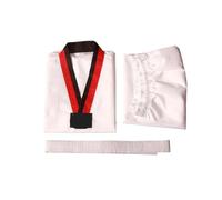 Judo Suits Taekwondo Suit Men Women Polyester Cotton Karate White Uniforms Set For Training(120cm)