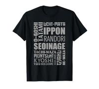 Judo The A-Z of Judo Black Belt T-Shirt