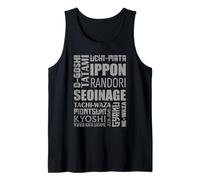 Judo The A-Z of Judo Black Belt Tank Top