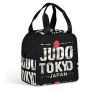 Judo Tokyo Japan Portable Insulated Lunch Bag Adults Picnic Tote Cool Bag Travel Work