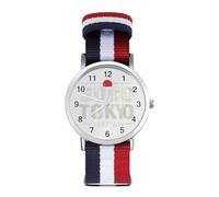 Judo Tokyo Japan Watches for Mens Womens Analog Quartz Easy to Read Adjustable Nylon Strap