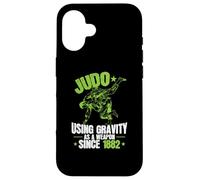 Judo Using Gravity as a Weapon since 1882 Case for iPhone 16