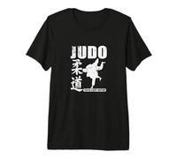 Judo with Asian Characters Path of Wisdom Premium T-Shirt