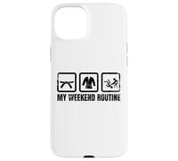 Judoka Weekend Routine Judo Enthusiast Japanese Martial Arts Case for iPhone 15 Plus