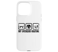 Judoka Weekend Routine Judo Enthusiast Japanese Martial Arts Case for iPhone 15 Pro Max