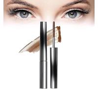 Judy Doll 3D Curling Eyelash Iron Mascara - 2025 New Magic Lash Mascara, Washable Extra Slim Metal Bristleless Mascaras, Waterproof, Long Lasting, No Flaking, No Clumping, Natural (Brown)