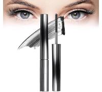 Judy Doll 3D Curling Eyelash Iron Mascara - 2025 New Magic Lash Mascara, Washable Extra Slim Metal Bristleless Mascaras, Waterproof, Long Lasting, No Flaking, No Clumping, Natural (Black)