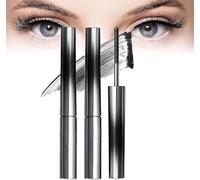 Judy Doll 3D Curling Eyelash Iron Mascara - 2025 New Magic Lash Mascara, Washable Extra Slim Metal Bristleless Mascaras, Waterproof, Long Lasting, No Flaking, No Clumping, Natural (Black-2Pcs)