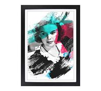 Judy Garland (1) V2 Framed Print | A2 Black Framed Wall Art | Ready to Hang | Modern Nature Picture | Living Room Bedroom Lounge Office